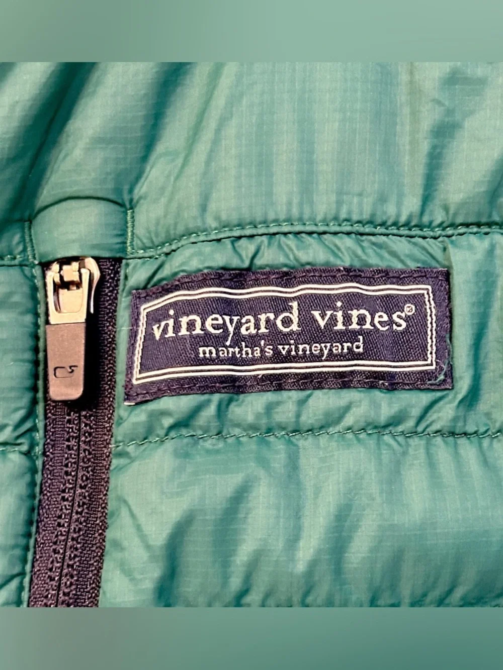 Vineyard Vines Kids' Water Repellent Packable Puffer Jacket Size Small